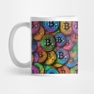 Bitcoin colorful Mug